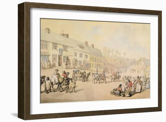 Honiton, Devonshire-Thomas Rowlandson-Framed Giclee Print