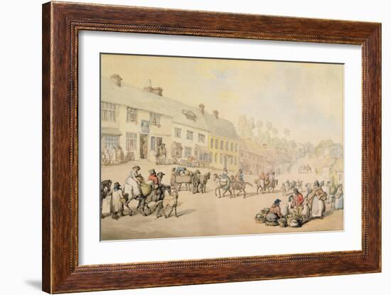 Honiton, Devonshire-Thomas Rowlandson-Framed Giclee Print