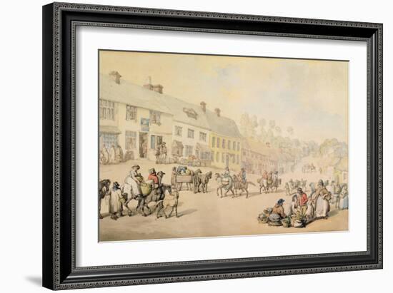 Honiton, Devonshire-Thomas Rowlandson-Framed Giclee Print