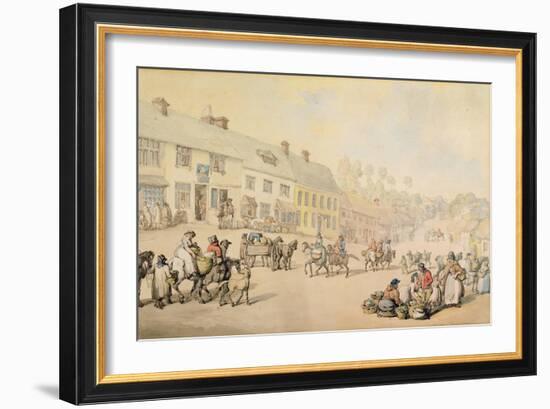 Honiton, Devonshire-Thomas Rowlandson-Framed Giclee Print