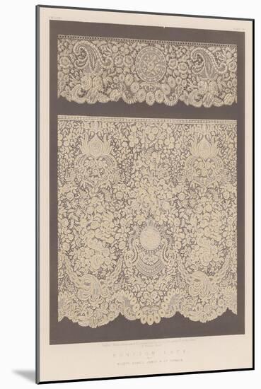 Honiton Lace by Messrs Howell James and Co, London-null-Mounted Giclee Print