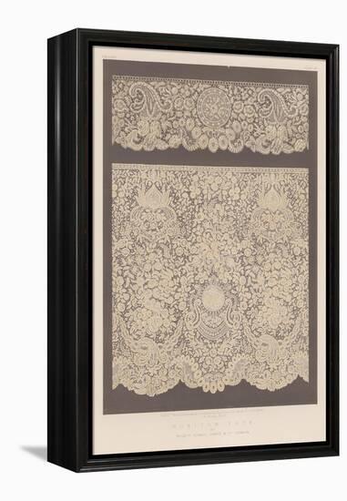 Honiton Lace by Messrs Howell James and Co, London-null-Framed Premier Image Canvas