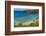 Honolulu, Hawaii, Oahu. Reef at Hanauma Bay coral from above snorkelers beach-Bill Bachmann-Framed Photographic Print