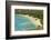 Honolulu, Hawaii, Oahu. Reef at Hanauma Bay coral from above snorkelers beach-Bill Bachmann-Framed Photographic Print