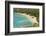 Honolulu, Hawaii, Oahu. Reef at Hanauma Bay coral from above snorkelers beach-Bill Bachmann-Framed Photographic Print