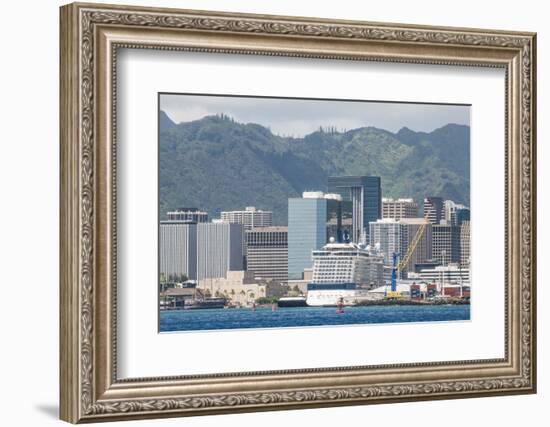 Honolulu, Hawaii, United States of America, Pacific-Michael DeFreitas-Framed Photographic Print