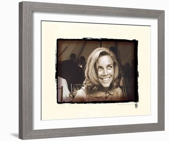 Honor Blackman-British Pathe-Framed Giclee Print