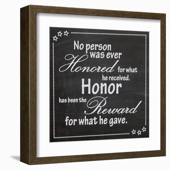 Honor-Lauren Gibbons-Framed Art Print