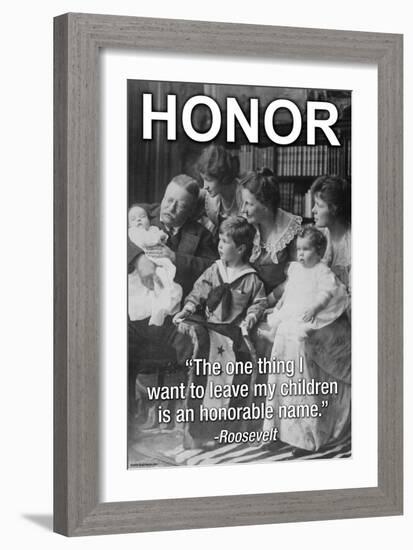 Honor-Wilbur Pierce-Framed Art Print