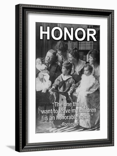 Honor-Wilbur Pierce-Framed Art Print