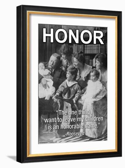 Honor-Wilbur Pierce-Framed Art Print