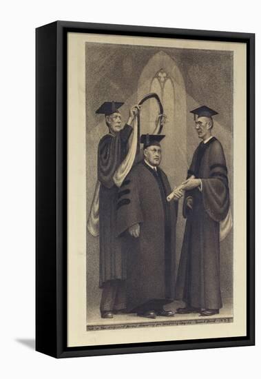 Honorary Degree-Grant Wood-Framed Premier Image Canvas