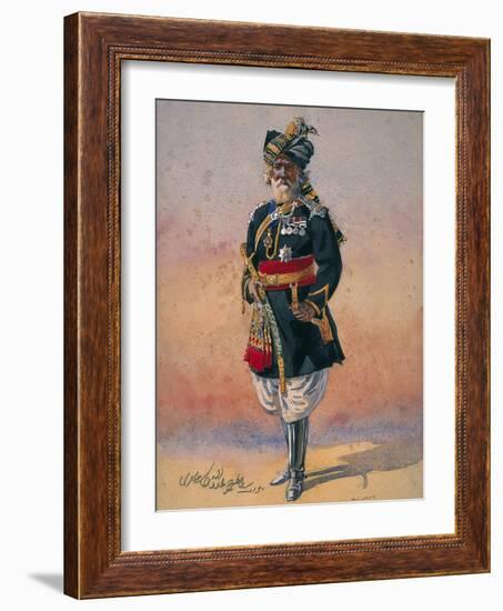 Honorary Native Commandment Nawab Sir Hafiz Muhammad Abdullah Khan, Kcie, I-Alfred Crowdy Lovett-Framed Giclee Print