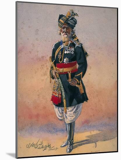 Honorary Native Commandment Nawab Sir Hafiz Muhammad Abdullah Khan, Kcie, I-Alfred Crowdy Lovett-Mounted Giclee Print