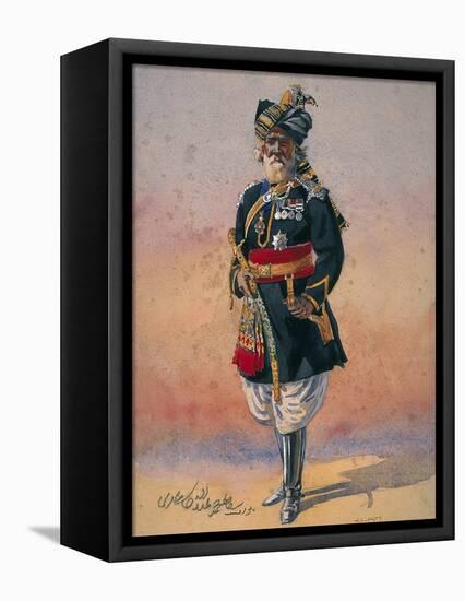 Honorary Native Commandment Nawab Sir Hafiz Muhammad Abdullah Khan, Kcie, I-Alfred Crowdy Lovett-Framed Premier Image Canvas