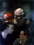 Crispin and Scapin-Honoré Daumier-Giclee Print