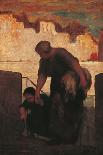 Crispin and Scapin-Honoré Daumier-Giclee Print