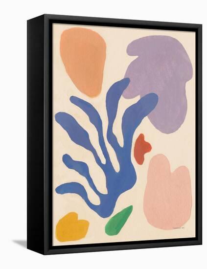 Honoring Matisse Warm-Danhui Nai-Framed Stretched Canvas