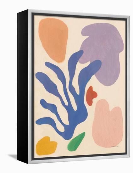 Honoring Matisse Warm-Danhui Nai-Framed Stretched Canvas