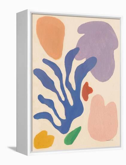 Honoring Matisse Warm-Danhui Nai-Framed Stretched Canvas