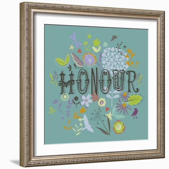 Honour-Ken Hurd-Framed Giclee Print