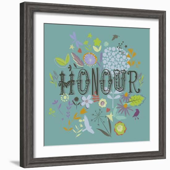 Honour-Ken Hurd-Framed Giclee Print