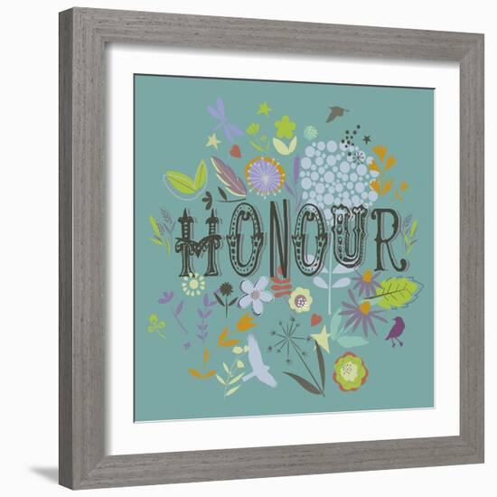 Honour-Ken Hurd-Framed Giclee Print