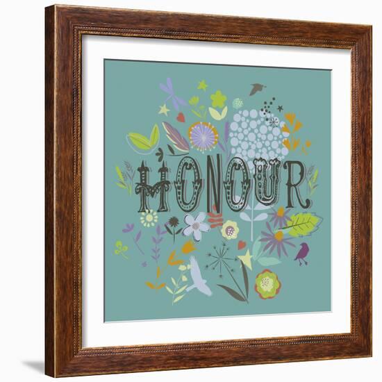 Honour-Ken Hurd-Framed Giclee Print