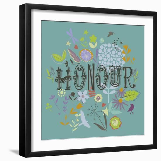 Honour-Ken Hurd-Framed Giclee Print