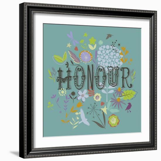 Honour-Ken Hurd-Framed Giclee Print