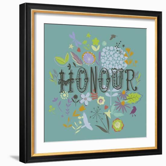 Honour-Ken Hurd-Framed Giclee Print