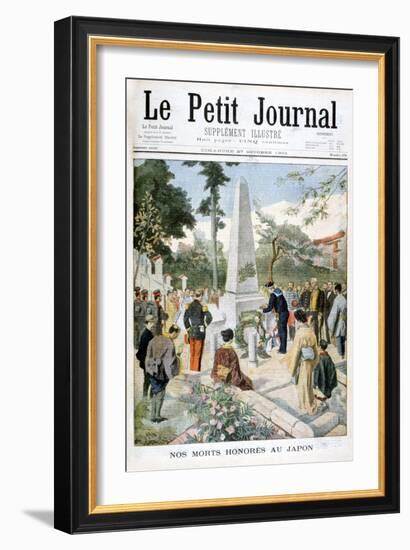 Honouring Our Dead in Japan, 1901-null-Framed Giclee Print