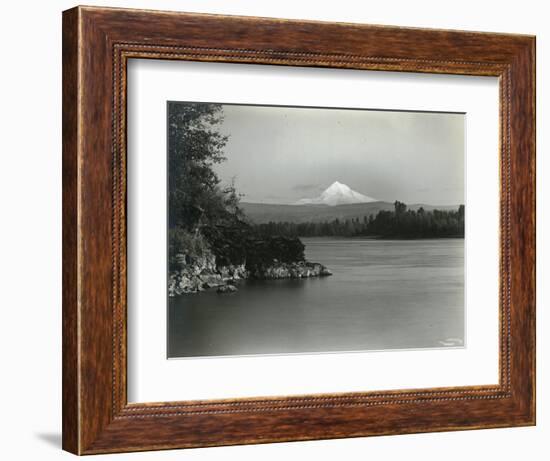 Hood From 40 Miles West-Albert H. Barnes-Framed Giclee Print