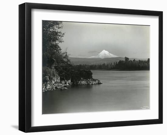 Hood From 40 Miles West-Albert H. Barnes-Framed Giclee Print