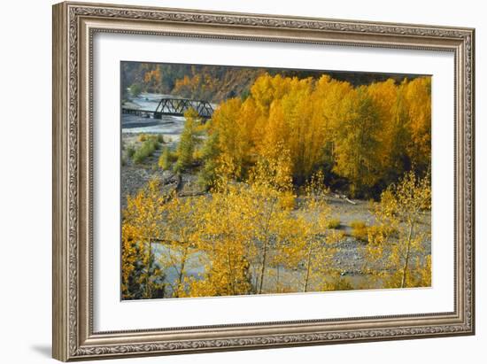 Hood River RR Bridge-Ike Leahy-Framed Photographic Print