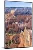 Hoodoo Rock Formations in Bryce Canyon Amphitheater-Michael Nolan-Mounted Photographic Print