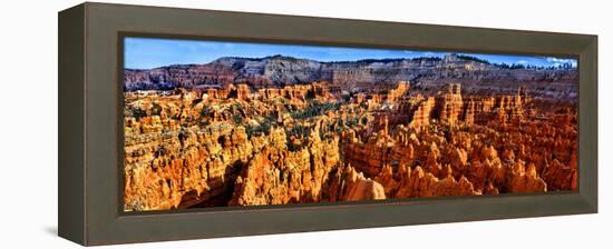 Hoodoo Rock Formations in Bryce Canyon National Park, Utah, USA-null-Framed Stretched Canvas