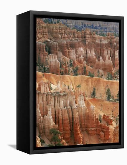 Hoodoo Sandstone Structures, Bryce Canyon National Park, Utah, USA-Pete Cairns-Framed Premier Image Canvas