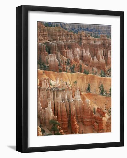 Hoodoo Sandstone Structures, Bryce Canyon National Park, Utah, USA-Pete Cairns-Framed Photographic Print