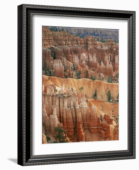 Hoodoo Sandstone Structures, Bryce Canyon National Park, Utah, USA-Pete Cairns-Framed Photographic Print