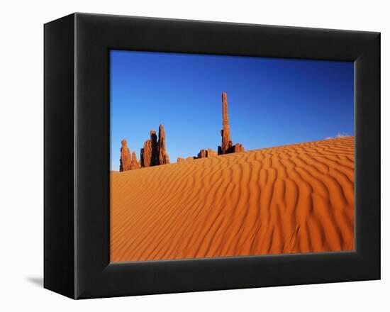 Hoodoos and Dune-Ron Watts-Framed Premier Image Canvas