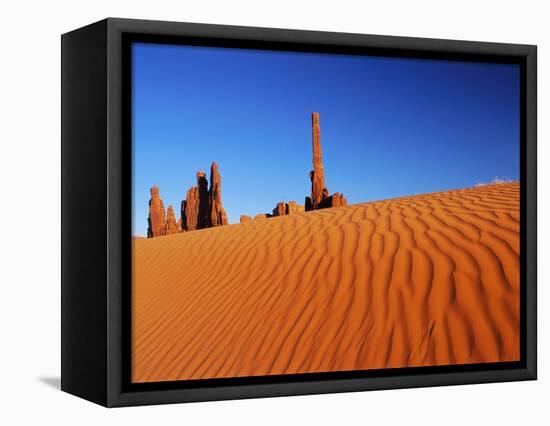 Hoodoos and Dune-Ron Watts-Framed Premier Image Canvas