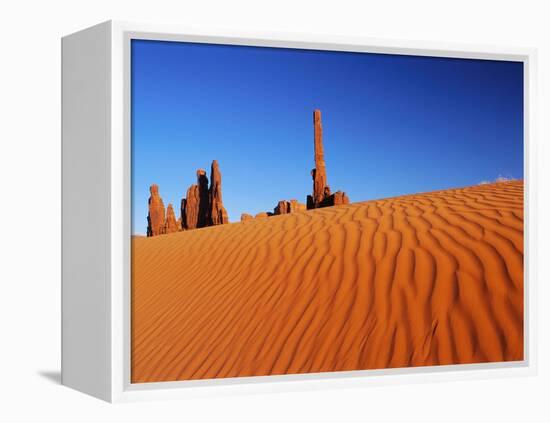 Hoodoos and Dune-Ron Watts-Framed Premier Image Canvas