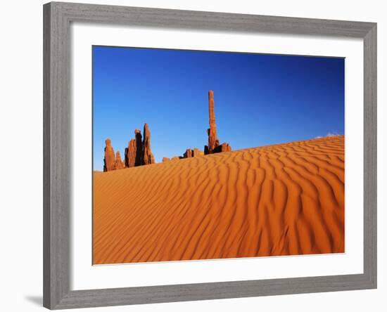 Hoodoos and Dune-Ron Watts-Framed Photographic Print