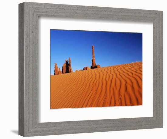 Hoodoos and Dune-Ron Watts-Framed Photographic Print