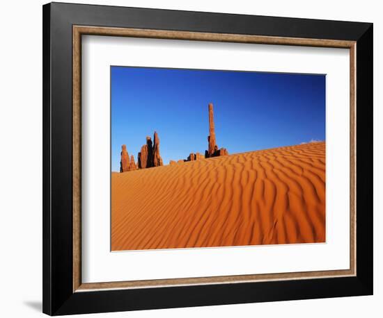 Hoodoos and Dune-Ron Watts-Framed Photographic Print