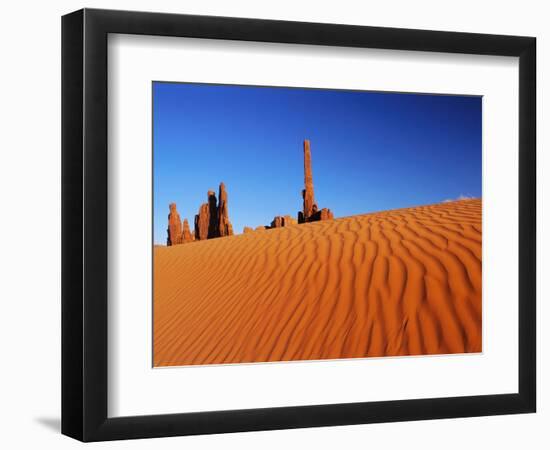 Hoodoos and Dune-Ron Watts-Framed Photographic Print