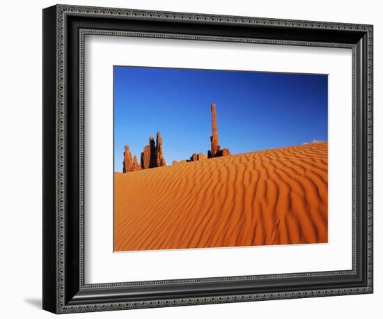 Hoodoos and Dune-Ron Watts-Framed Photographic Print