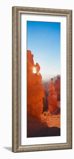 Hoodoos at Sunrise, Bryce Canyon National Park, Southern Utah-null-Framed Photographic Print