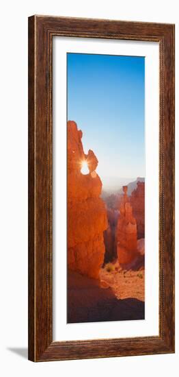 Hoodoos at Sunrise, Bryce Canyon National Park, Southern Utah-null-Framed Photographic Print